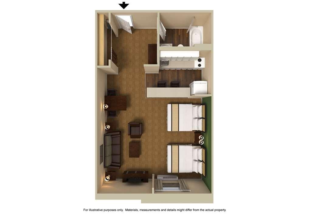 Extended Stay America Suites - Chicago - Lombard - Yorktown Center Pokój zdjęcie